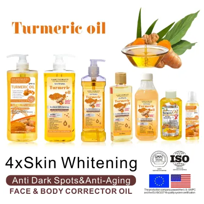 Wholesale Turmeric Essential Oil: Facial Moisturizer & Body Massage Oil for Meridian Heat Relief