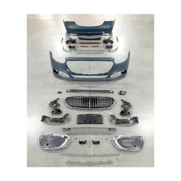 Mercedes-Benz E-Class W213 to Maybach Body Kit: Front Bumper, Rear Bumper, and Grille