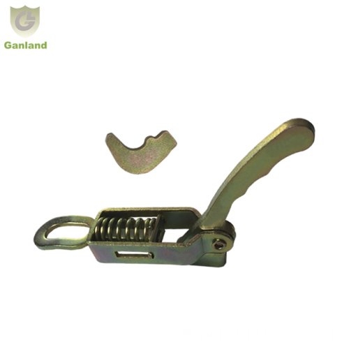 GL-17116 Wing Van Steel Over Centre Spring Toggle Latch for Truck Trailer Dropside Door Lock