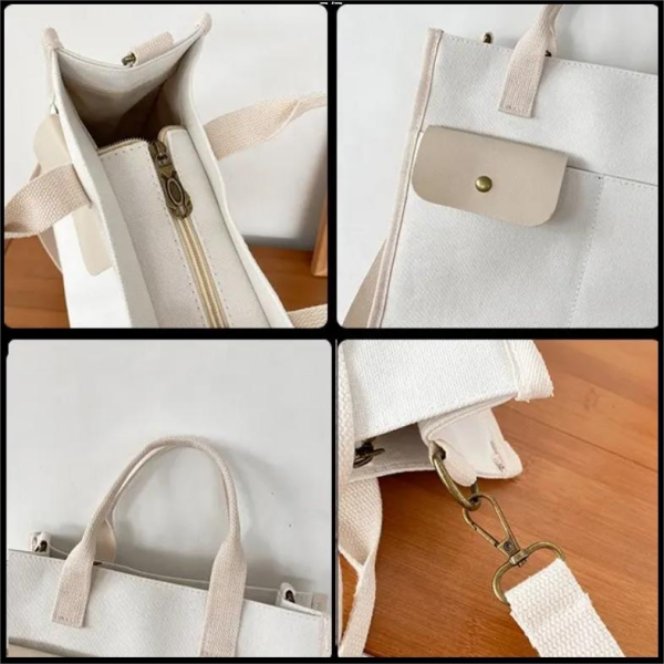 Promotional Eco-friendly casual canvas tote bags