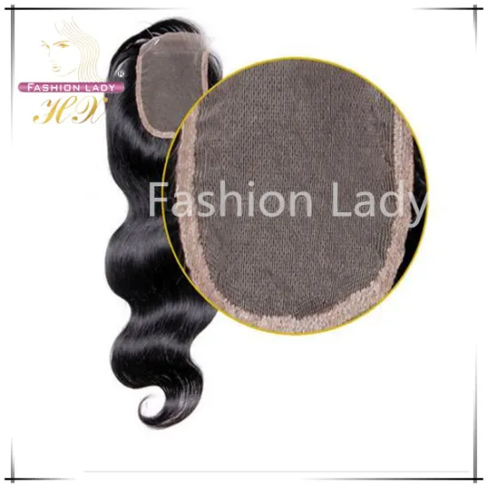 Top Grade Hair Extensions 2X4 Body Wave Human Lace Closure (HX-CLOSURE)