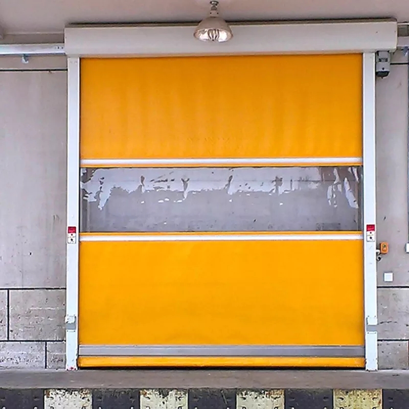 Βιομηχανικό PVC Fabric Rapid Roller Shutter Door