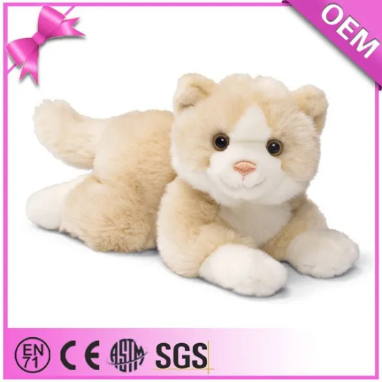 Professional custom plush toys manufacturer wholesale stuffed plush cat