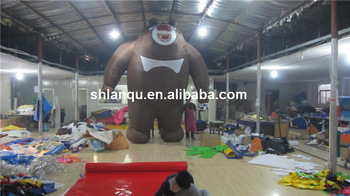 Inflatable Advertising Cartoon Bear Model for Sale