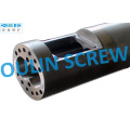 Apx 75mm Twin Parallel Screw Barrel for Extruder Machine