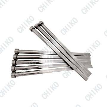 SKD61 Straight Blade Ejector Pin and Mold Components for Injection Molds