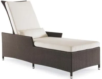 Rattan Garden Patio Outdoor Furniture Wicker Lounger