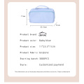 Light blue toiletry and makeup bag multifunctional makeup bag