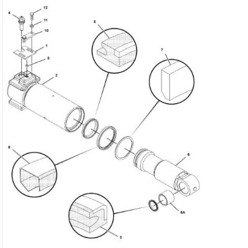 ADJUSTMENTGP-HYDRAULICTRACK 973C 238-9095