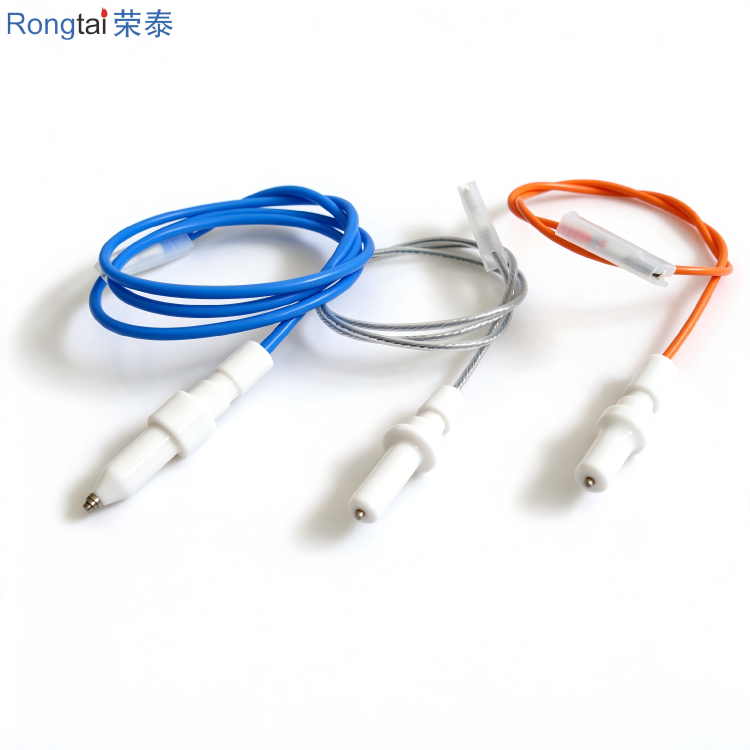 Alumina Glazed Electrode Plug Ceramic Spark Igniter