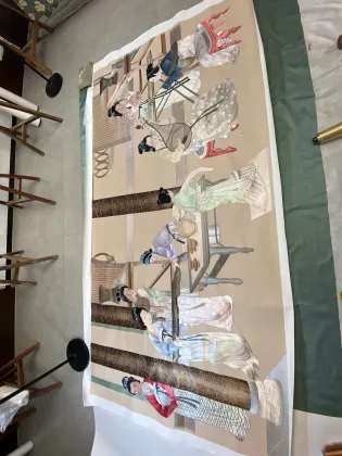 Unique Hand Painted Wallpaper Selection