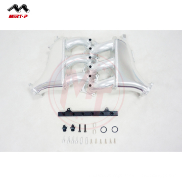 MERTOP RACING Cast Aluminum High-Flow 6 Injector Port for GTR-R35 Billet Intake Manifold