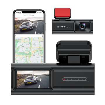 Dual 4K WiFi Dash Cam with Night Vision