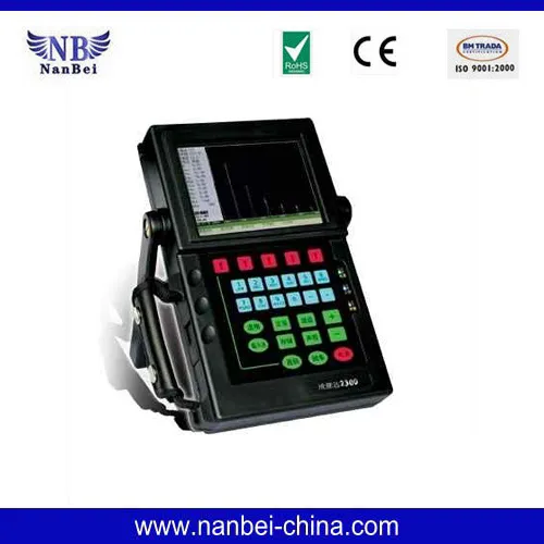 Big Screen Digital Ultrasonic Flaw Detector with ISO Certificate