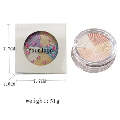 Wholesale Shimmer Highlighter Cosmetics Highlighter Makeup
