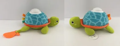 Turtle plush with light and sound