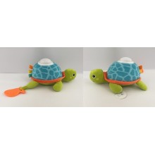 Schildpad knuffel met licht en geluid