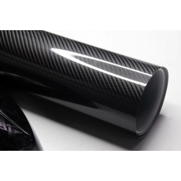 Tpu gloss 6d en fibre de carbone enveloppe en vinyle