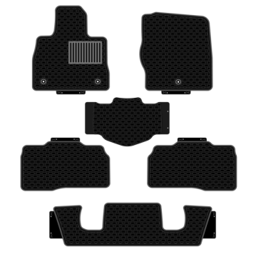 Custom Fit Non-Skid Car Mats for Explorer 7-Seats 2020-2024