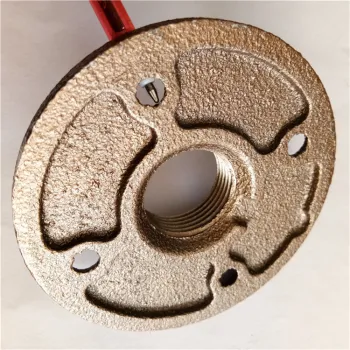 Decorative pipe fitting-3/4 inch pipe floor flange