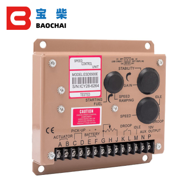 Actuador ADC120 Conjunto de actuador ESD5500E para generador diesel