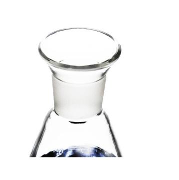 접지 스토퍼가있는 100ml 와이드 스파우트 요오드 플라스크