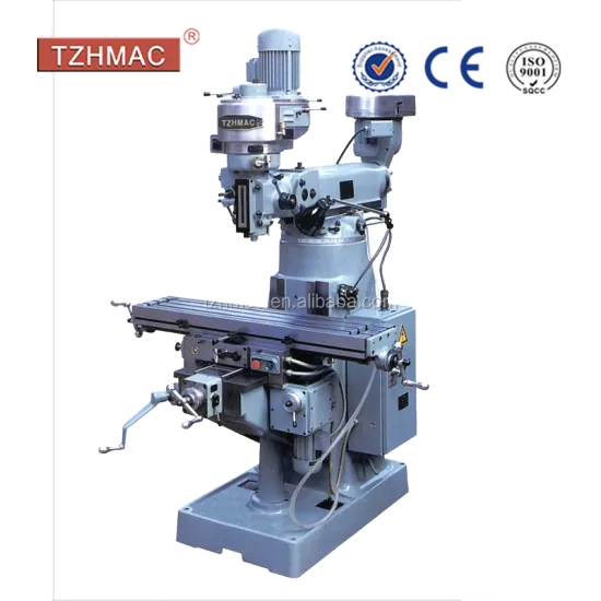 Hot Sale X6325T Turret Milling Machine with Accessories and Slotting Head