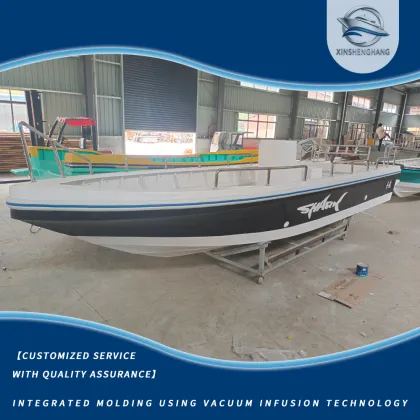 7.6m Vacuum Infusion FRP Fishing Auxiliary Vessel