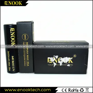 High Capacity Enook 3600mah Rechargeable Battery Vape
