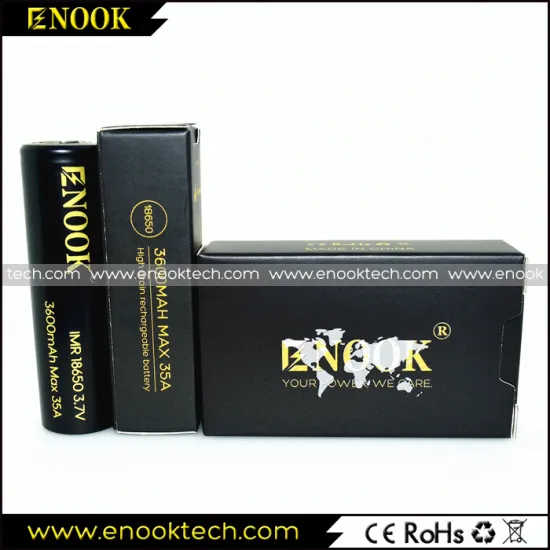 High Capacity Enook 3600mah Rechargeable Battery Vape
