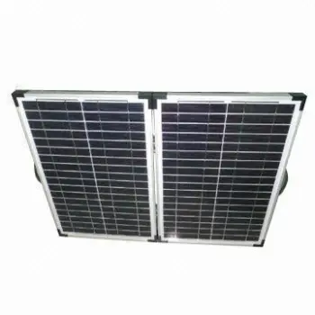 40W Portable Monocrystalline Solar Panel Module, OEM Designs are Welcome