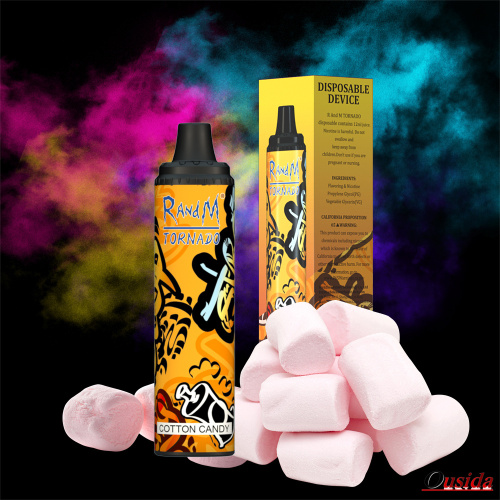 RandM Tornado 6000 Strawberry watermelon bubblegum Vape