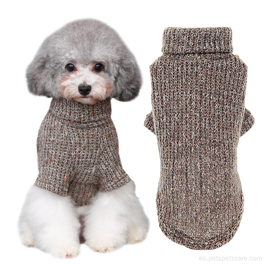 Fábrica Venta directa de suéter de perros de punto de punto de invierno