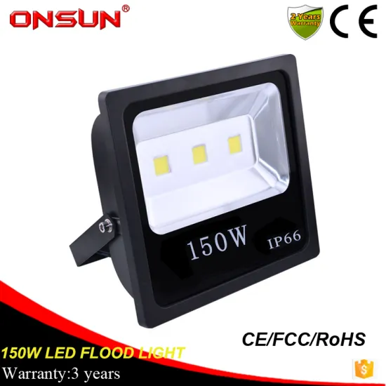 Warm white low price Hot selling ip66 bridgelux led flood light 150w