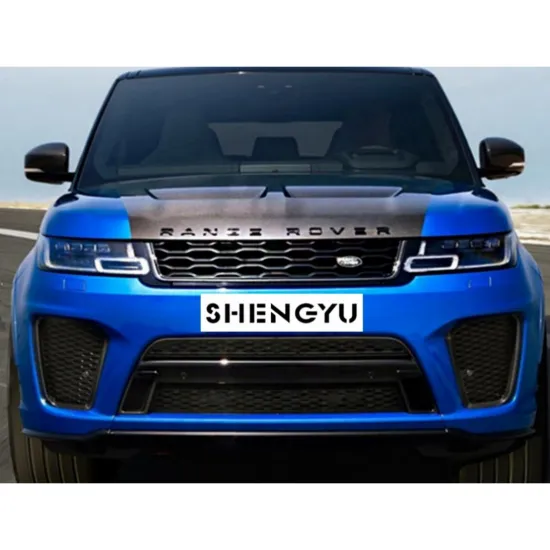 Range Rover Sport 2014-2017 Upgrade SVR Front and Rear Bumper with Grille