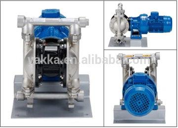 DBY3-10 electric double diaphragm pumps in PPwith Neoprene diaphragm