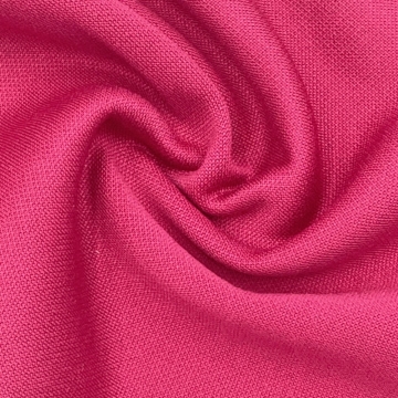 Garments Polyester Oneside Brushed Pure Color Fabric