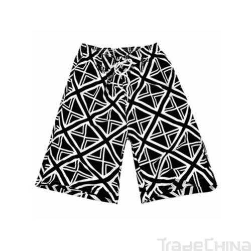 Men's custom pattern shorts 19003