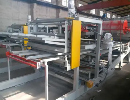 EPS or Rockwool Sandwich Panel Production Line