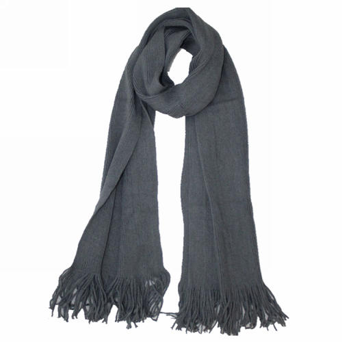 High Quality Knitted Fringe Scarf