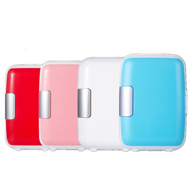 Dual-Use 4L Home Car Use Refrigerators Ultra Quiet Low Noise Car Mini Refrigerators Freezer Cooling Heating Box Fridge