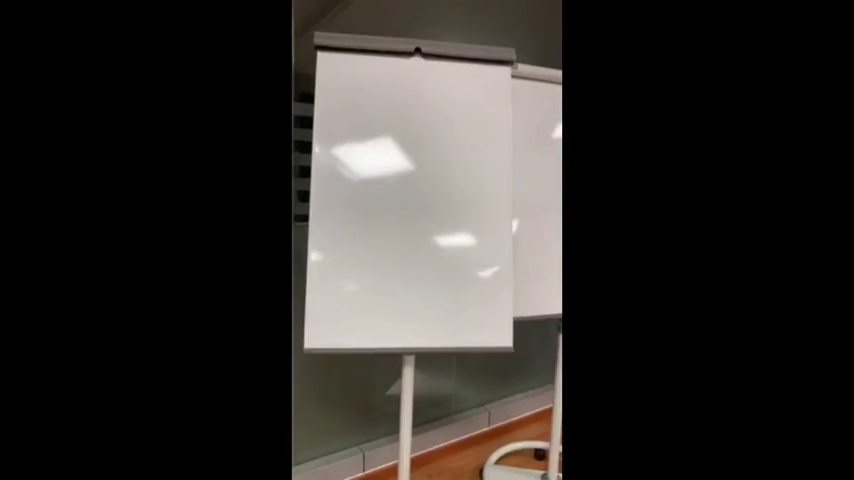 Magnetic Dry Erase Surface Flip Chart Easel