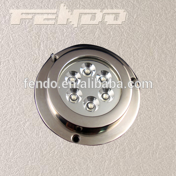 IP68 12W LED Round Marine Underwater Colorful Boat Yacht Light