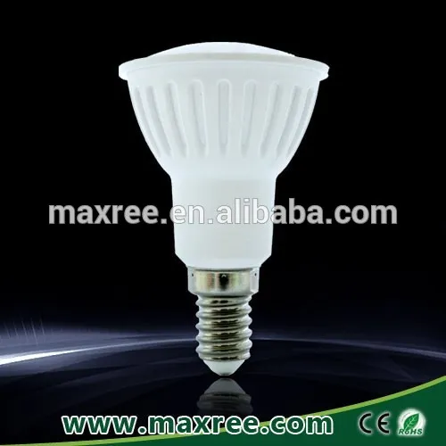 Factory price ! 4W,5W aluminium plastic CE ROHS high lumen E14 E27 SMD led spotlight bulb