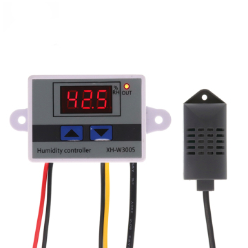 جهاز التحكم في الرطوبة الرقمية XH -W3005 - 220V 12V 24V مفتاح التحكم في الرطوبة