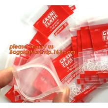 resealable zip lock pill bag ziplock reclosable pouch glossy stand upziplock poly bags for cosmetic packaging