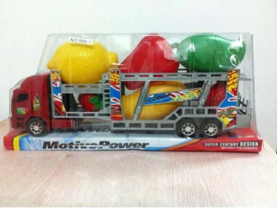 DOUBLE Friction L TRAILER + 4 KINDS OF FRUIT