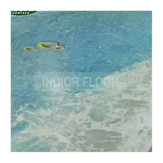 3D Printed PVC Indoor Heavy Duty Vinyl Flooring: Hot Selling Designs from China and Singapore