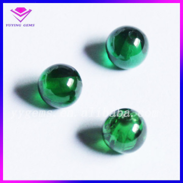 Full Drill Green CZ Bead Loose Cubic Zirconia Stone for Bracelet Jewelry Making