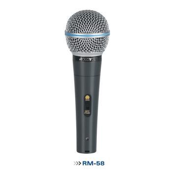 Professional Dynamic Wire Microphone RM-58